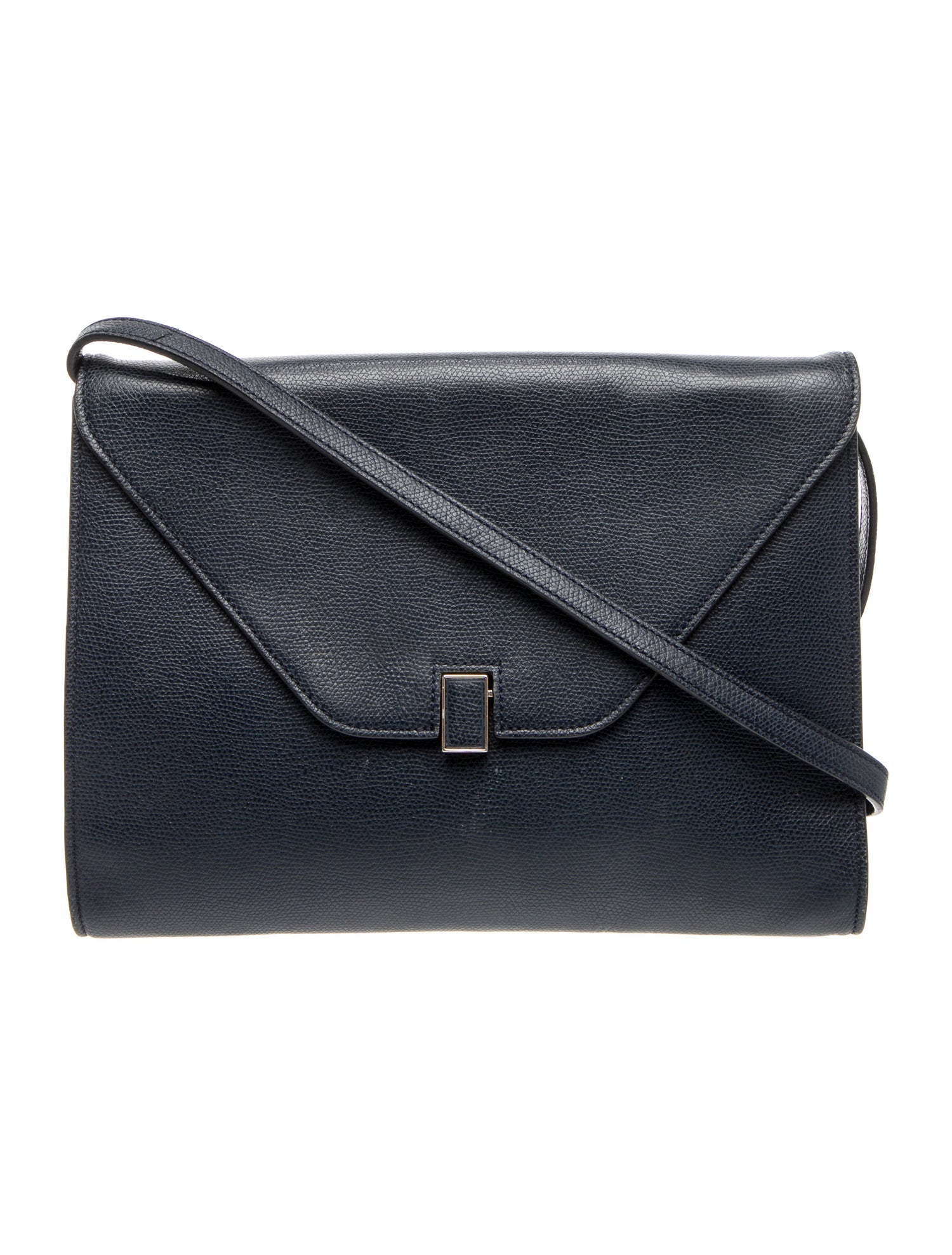 Valextra Saffiano Leather Messenger Bag