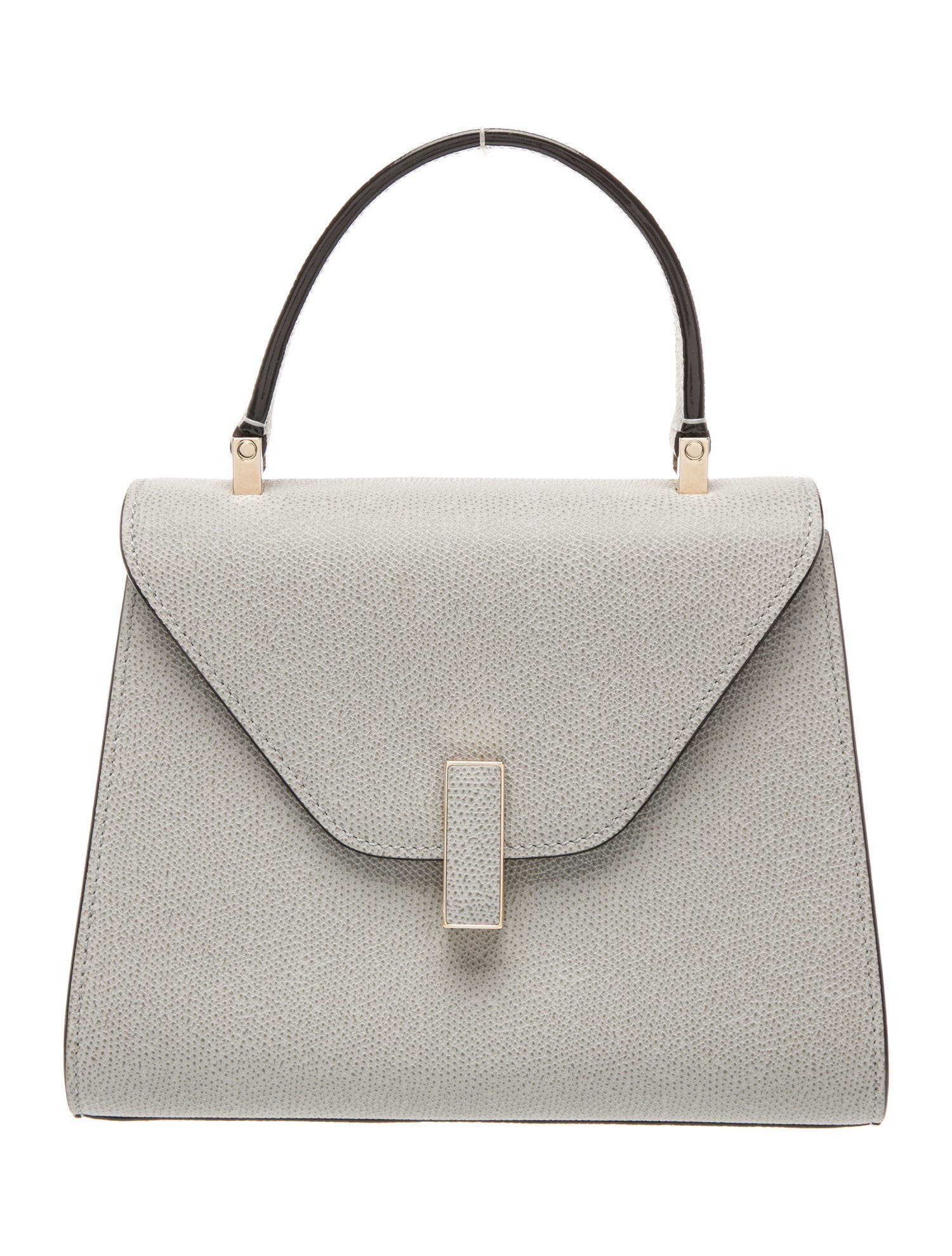 Valextra Leather Top Handle Bag