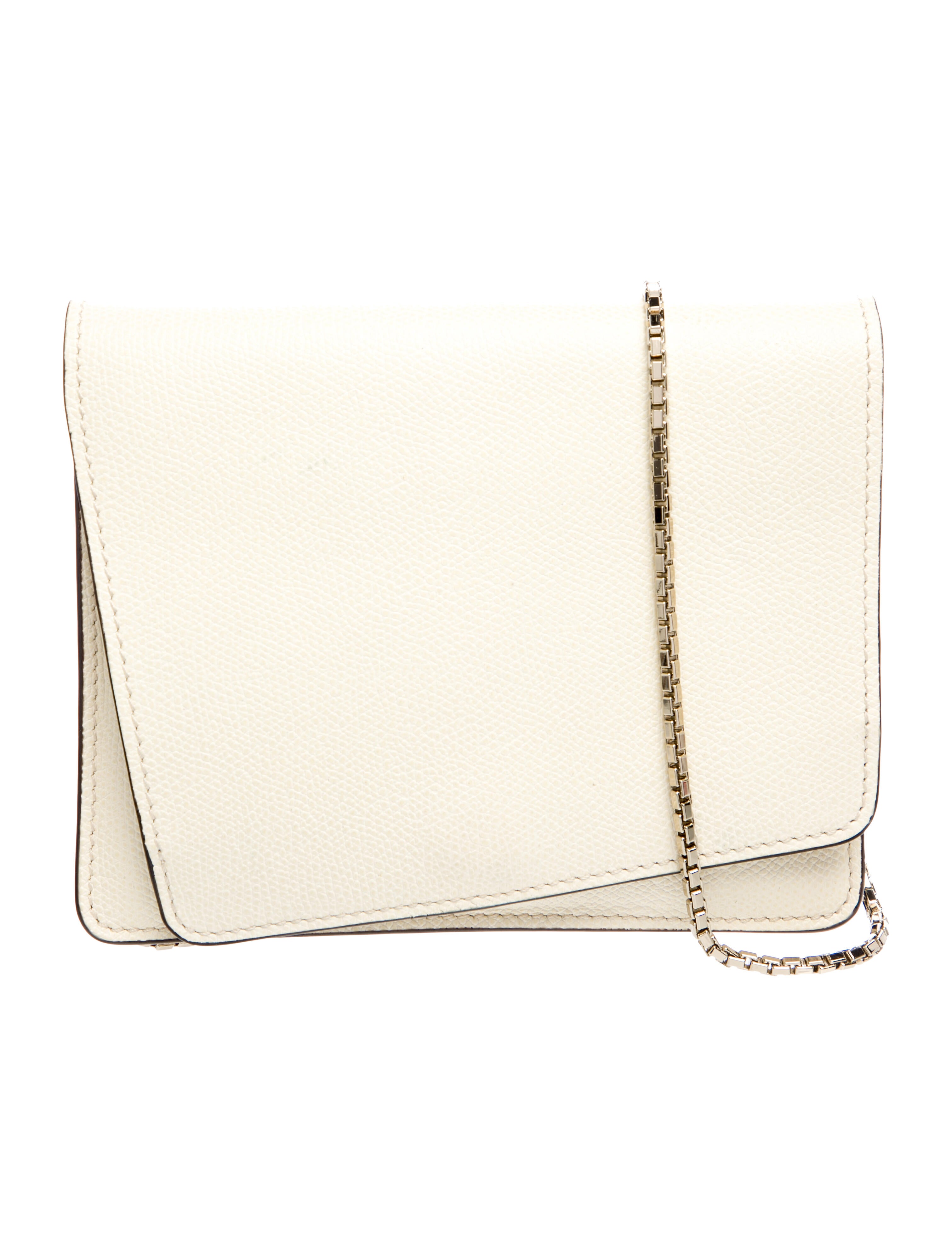 Valextra Leather Clutch
