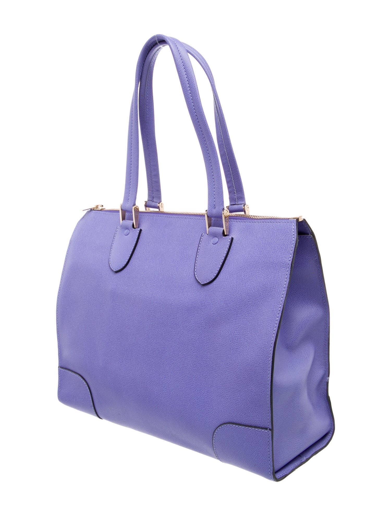 Valextra Leather Tote