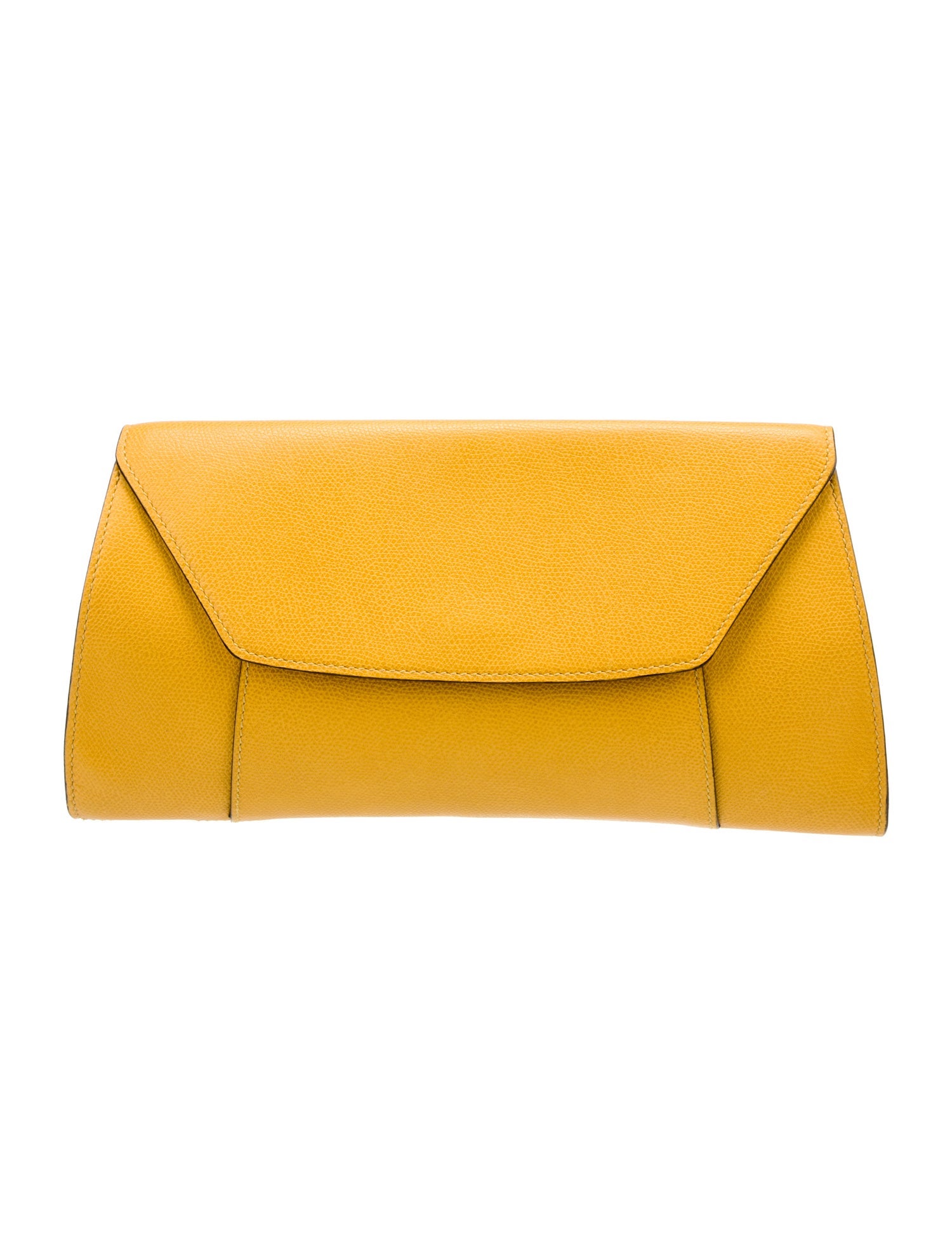 Valextra Leather Clutch