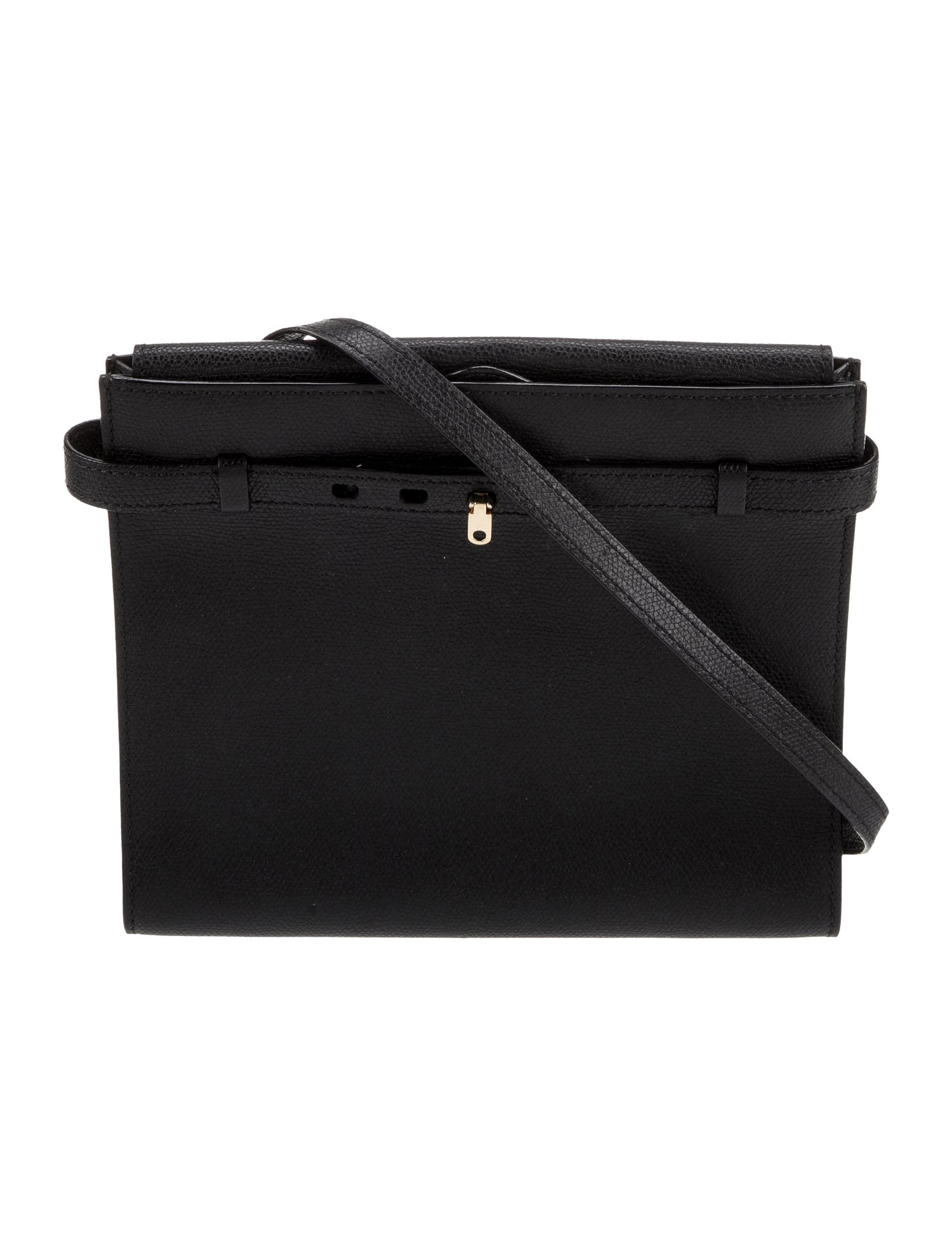 Valextra Leather Crossbody Bag