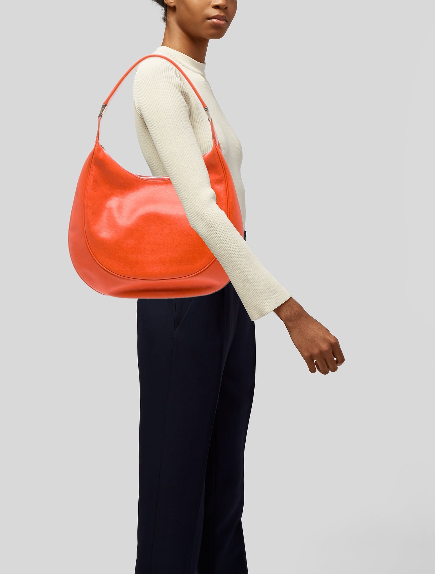 Valextra Leather Shoulder Bag