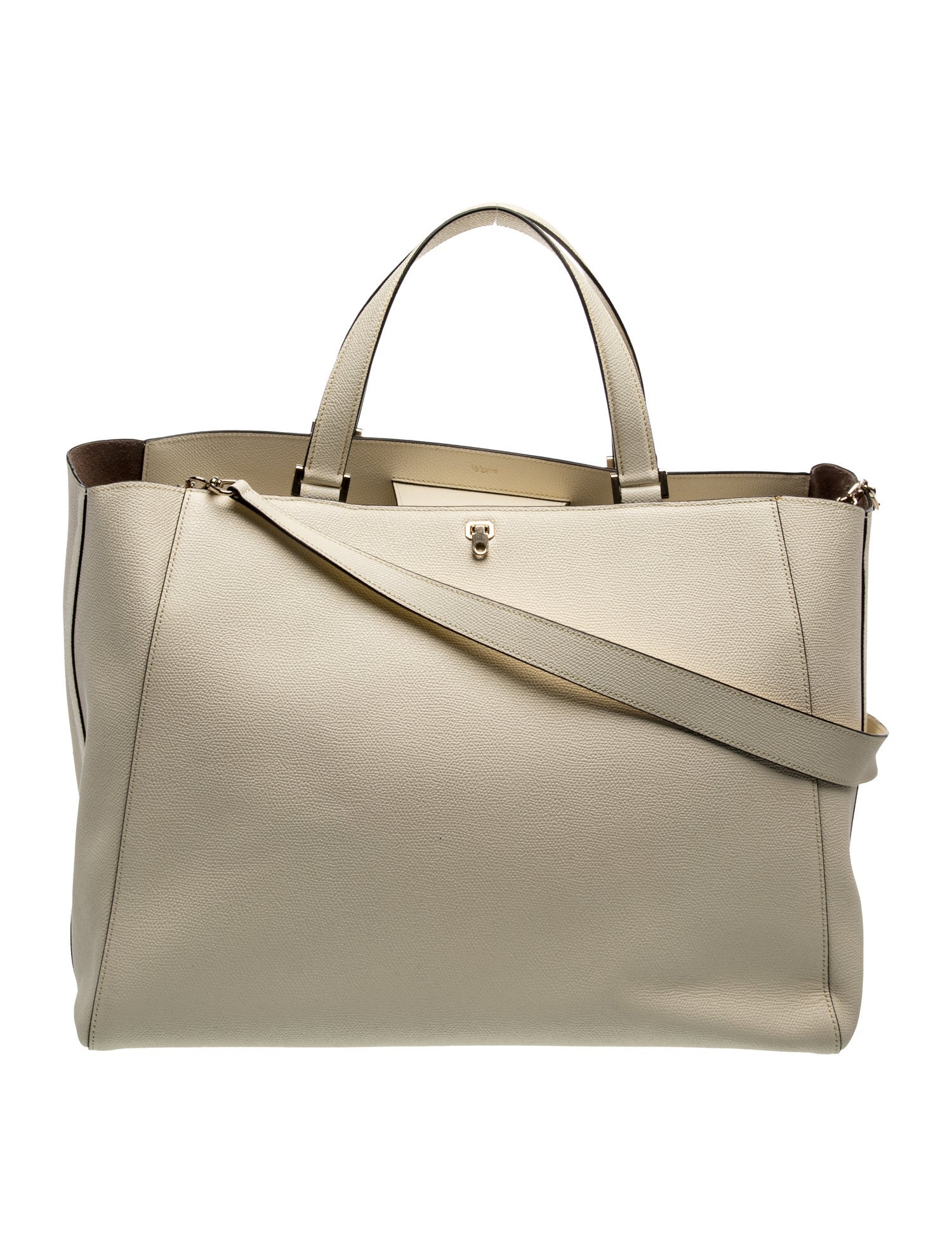 Valextra Leather Shoulder Bag