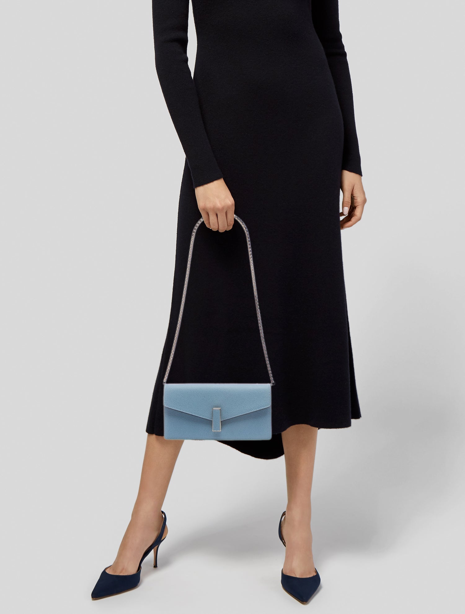 Valextra Leather Clutch