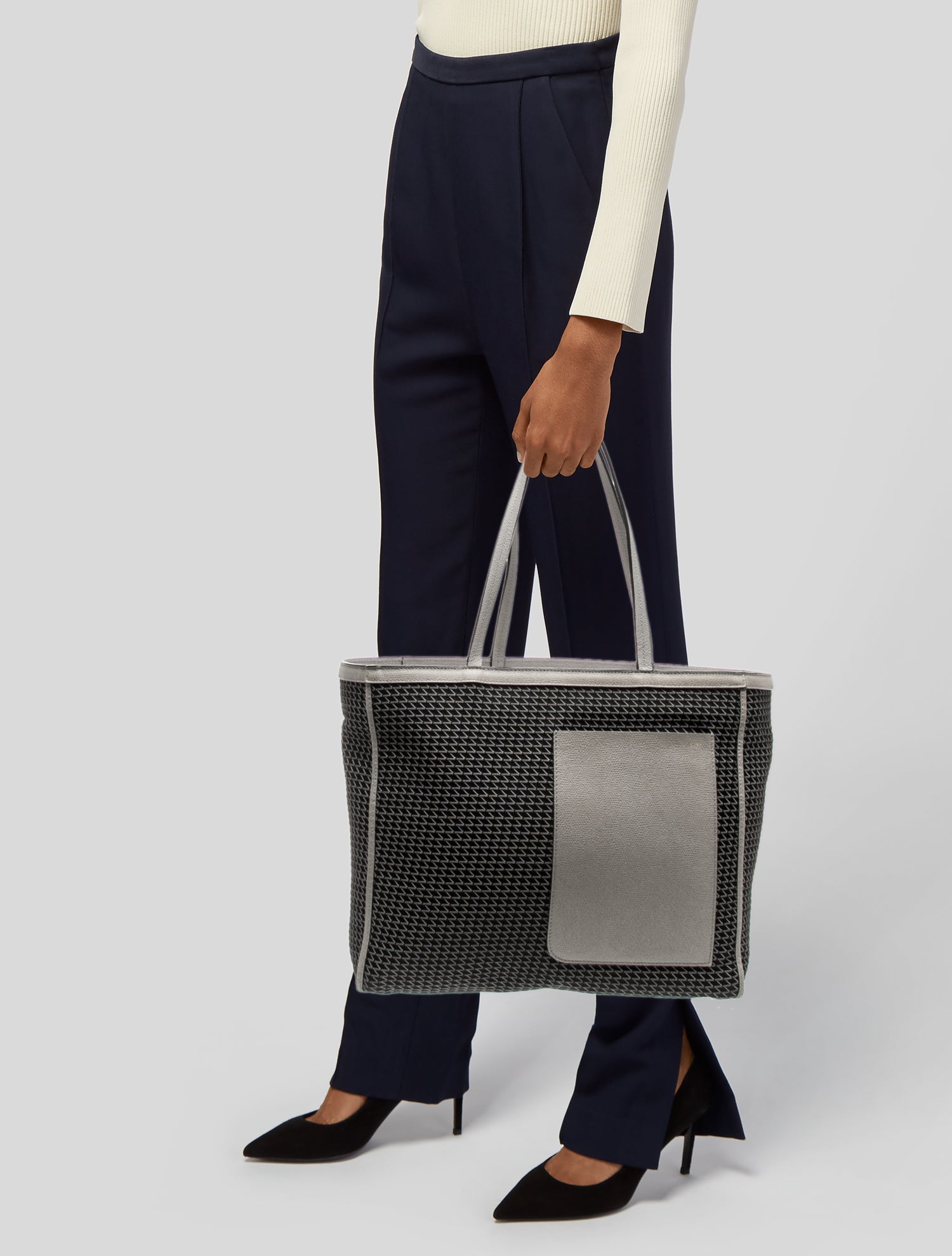 Valextra Leather Tote