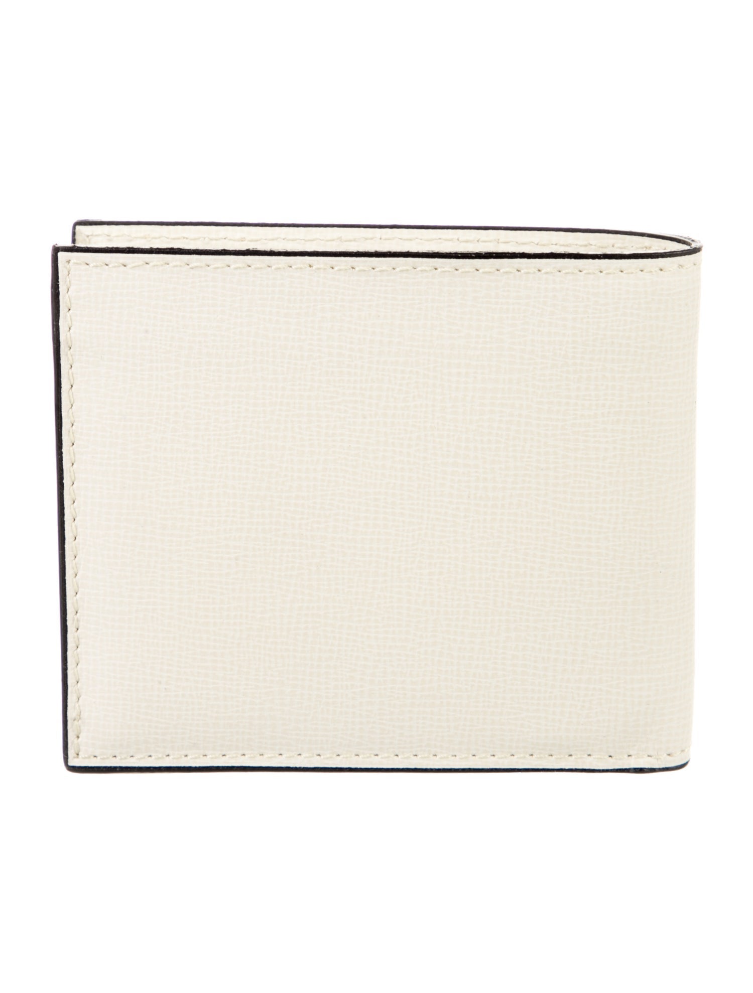 Valextra Saffiano Leather Bifold Wallet