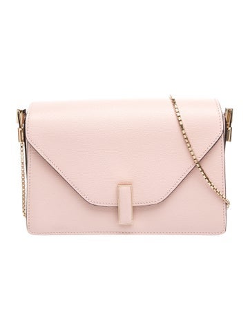Pre-owned Valextra Leather Shoulder Bag In Pink