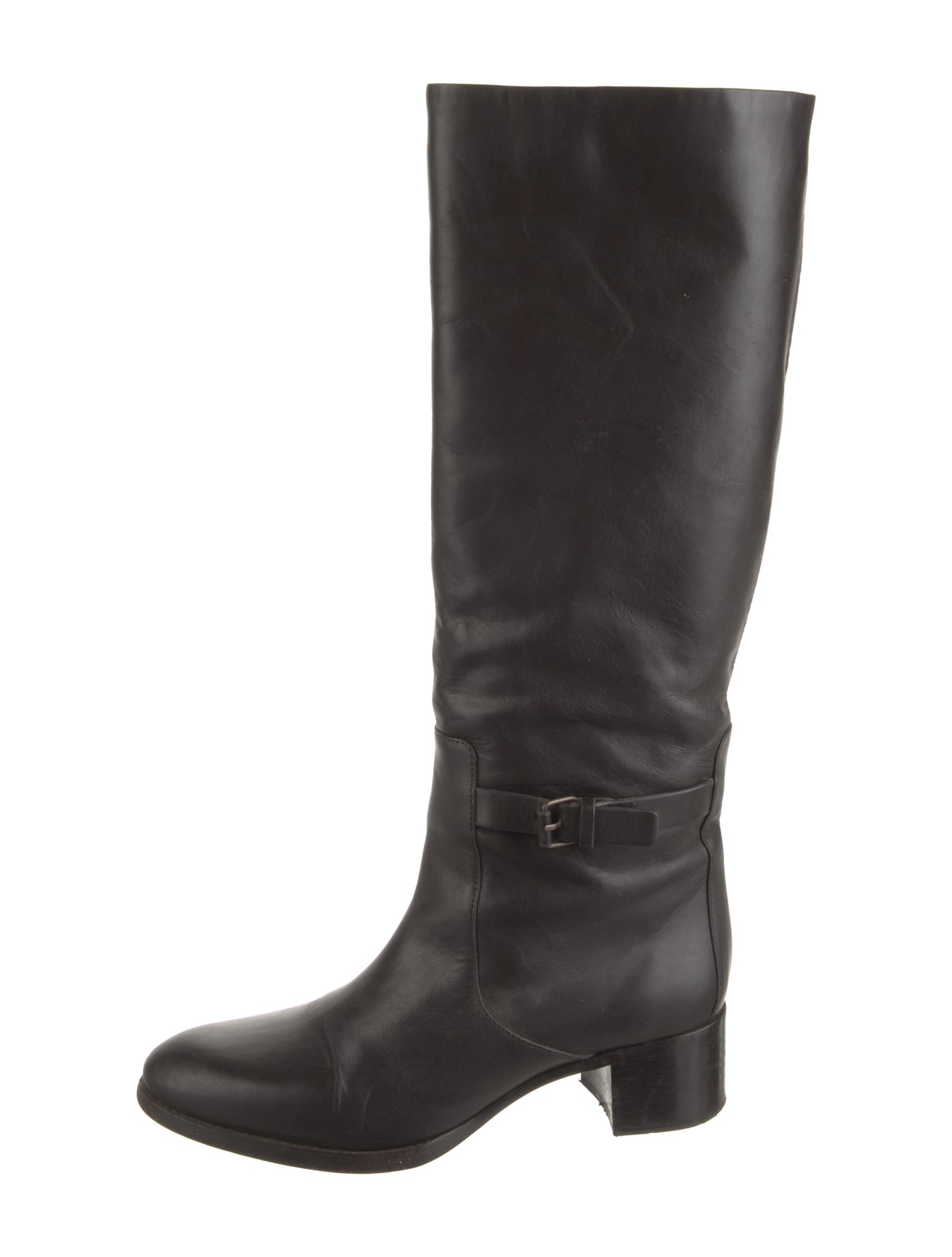 Veronique Branquinho Leather Riding Boots