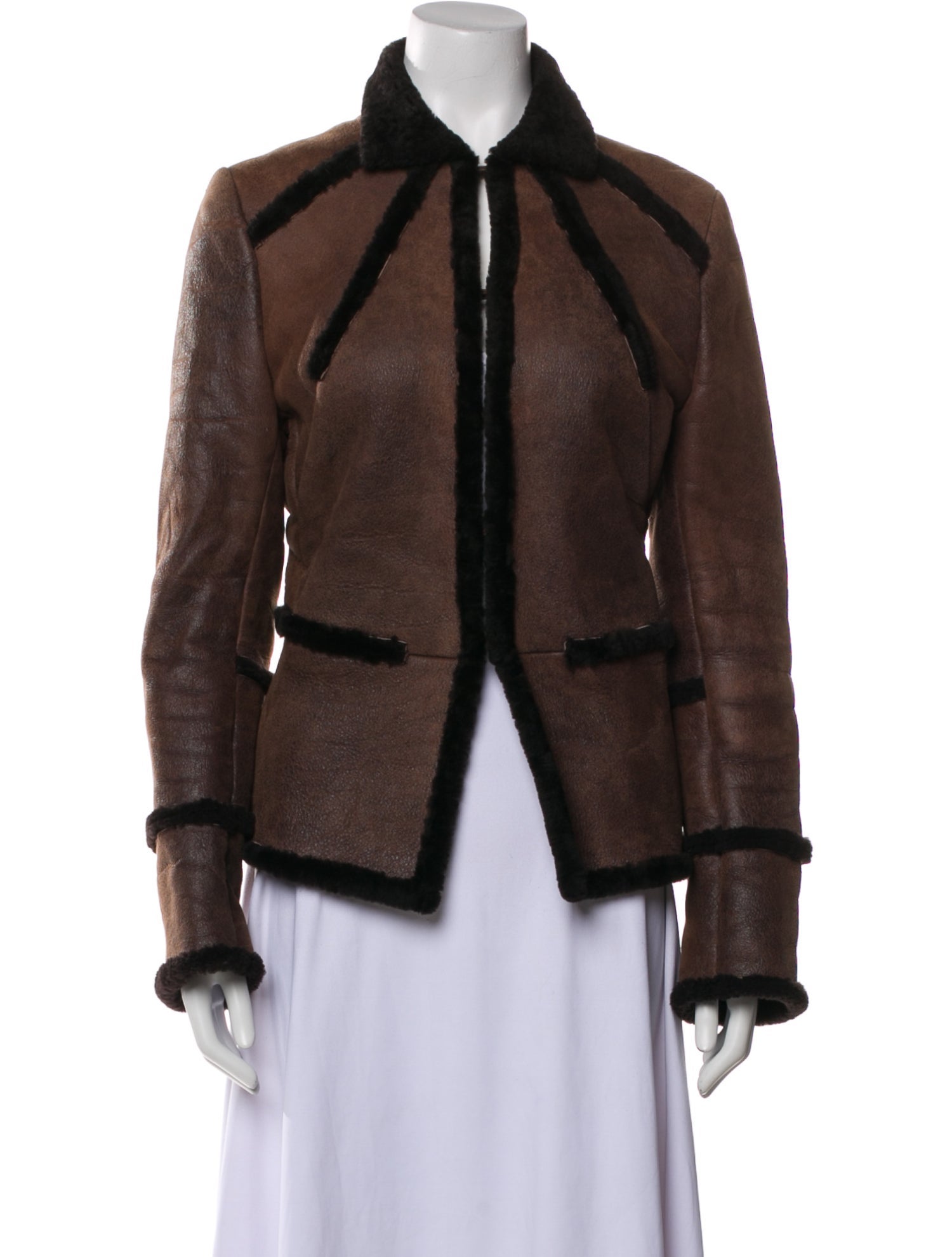 Veronique Branquinho Leather Jacket