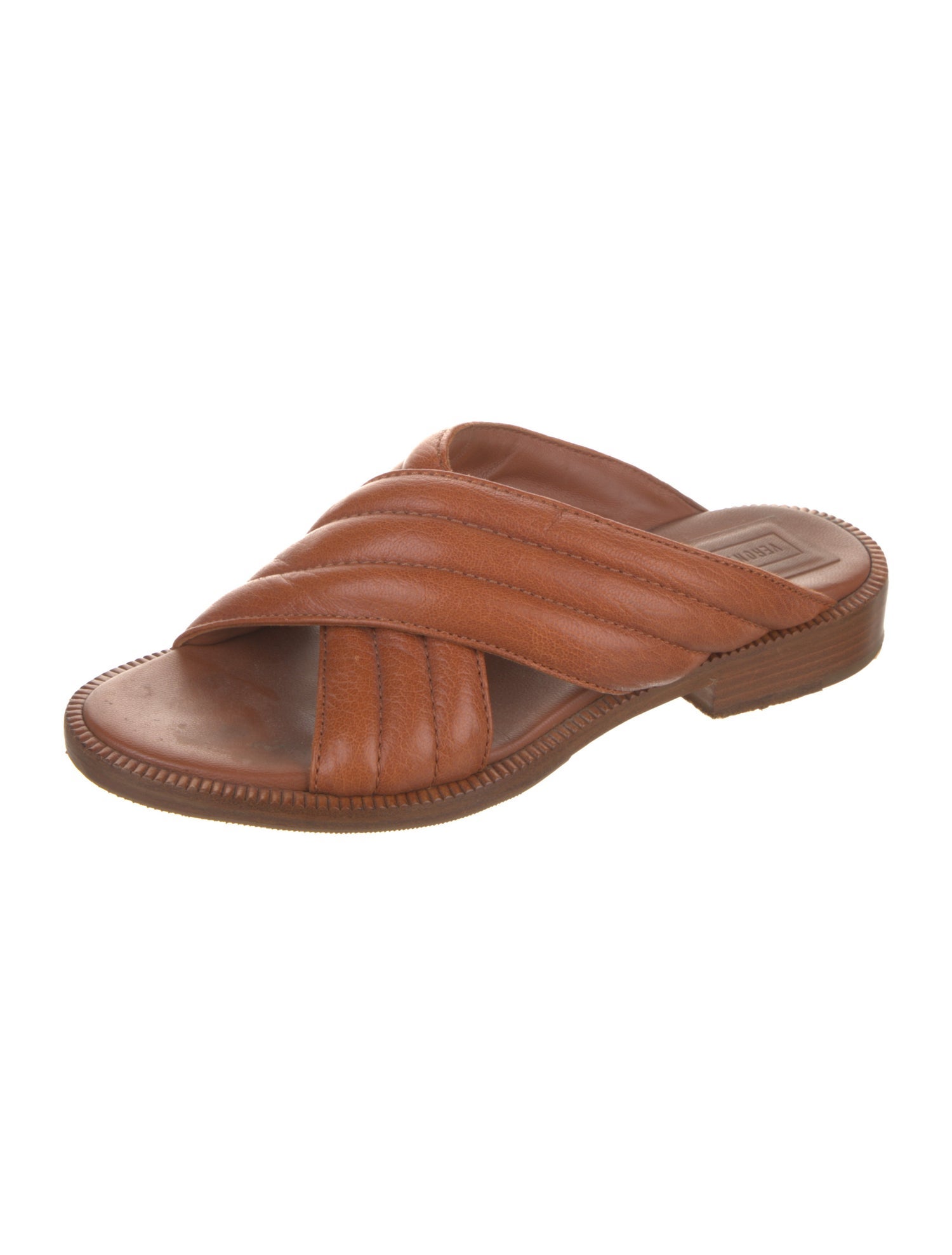 Veronique Branquinho Leather Slides