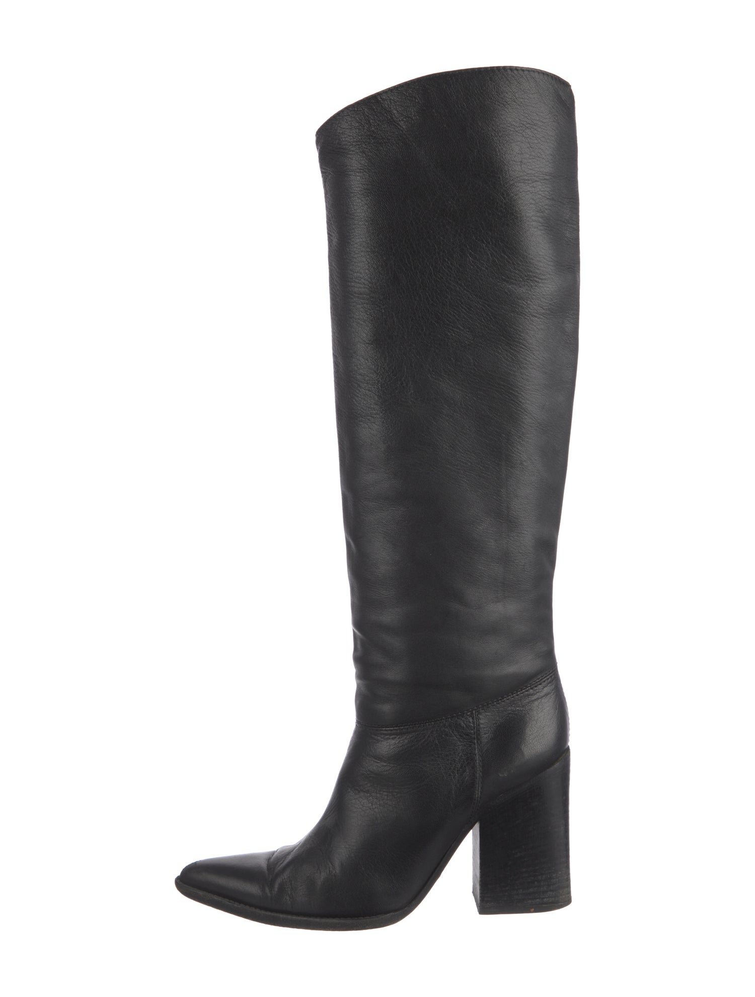 Veronique Branquinho Leather Riding Boots