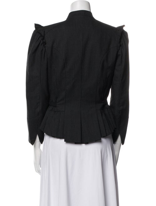 Veronique Branquinho Wool Striped Jacket