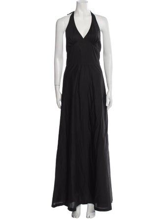 Veronique Branquinho Halterneck Long Dress
