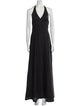 Veronique Branquinho Halterneck Long Dress