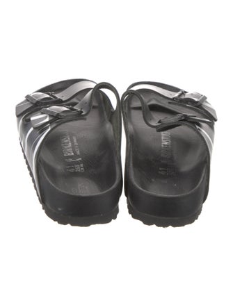 Valentino x Birkenstock Leather Printed Slides