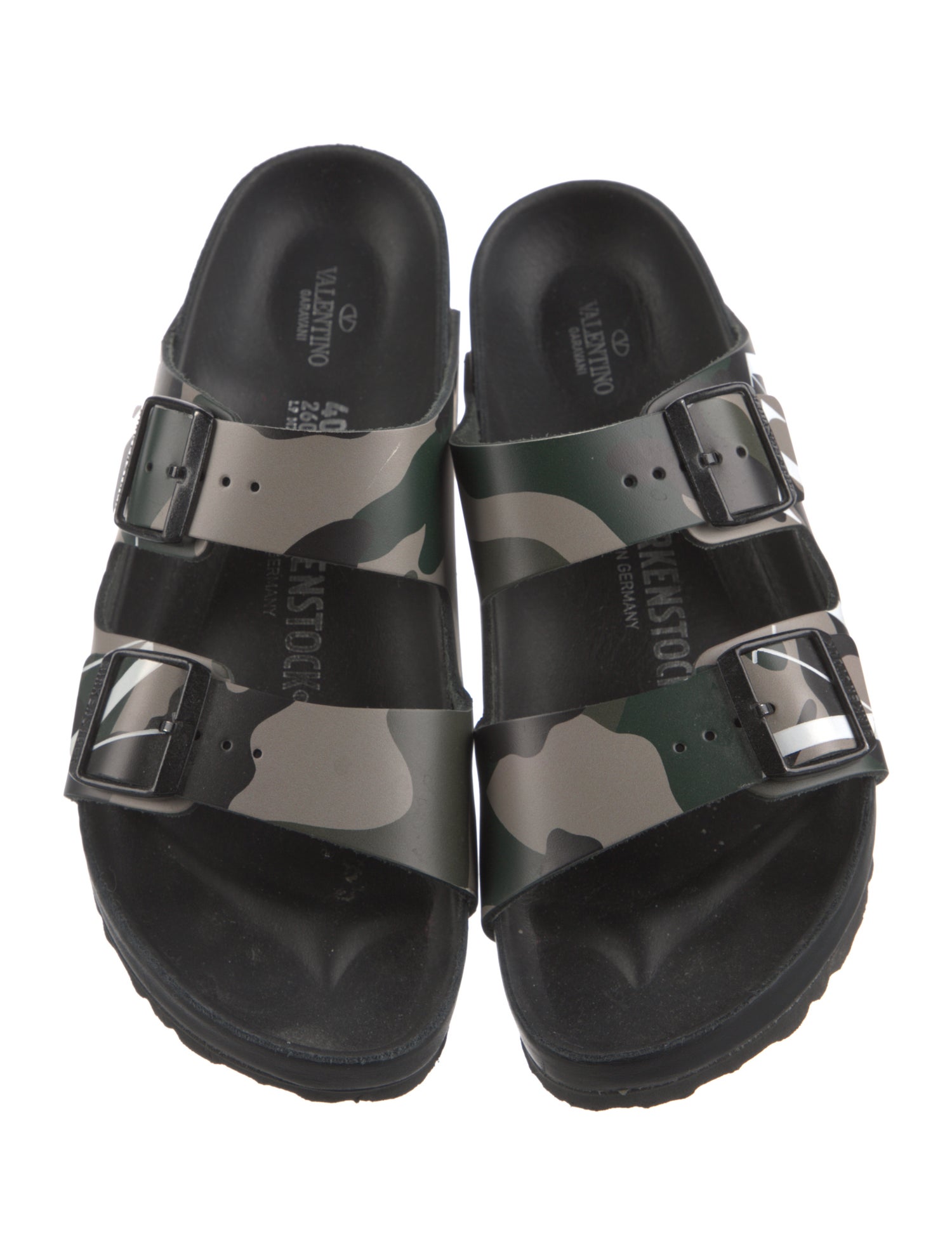 Valentino x Birkenstock Rubber Printed Gladiator Sandals