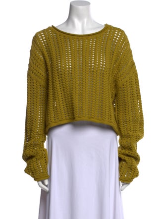 TG Botanical Scoop Neck Sweater