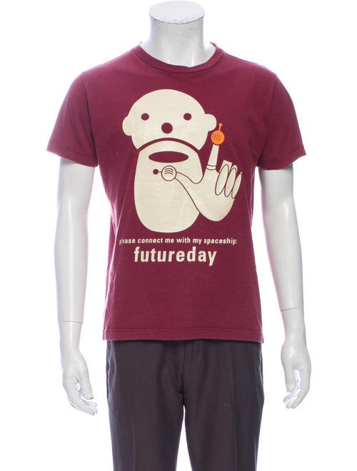 Walter Van Beirendonck Graphic Print Crew Neck T-S