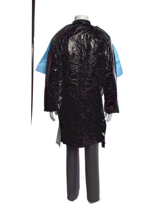 Walter Van Beirendonck Colorblock Pattern Long Sleeve Shirt