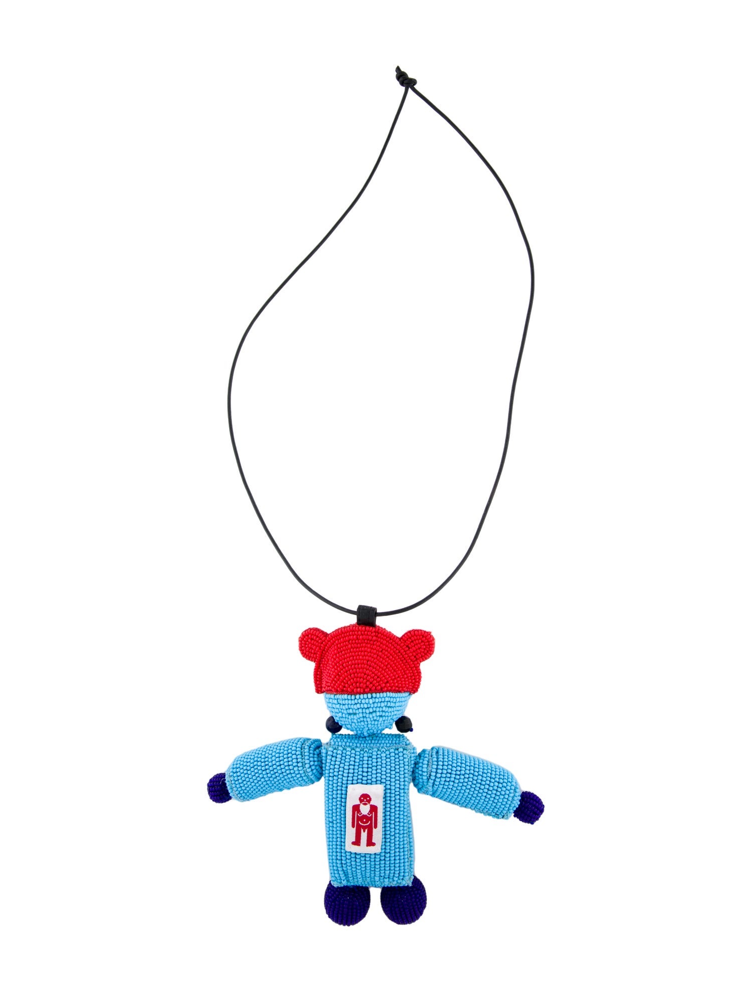 Walter Van Beirendonck Muscle Alien Beaded Necklace
