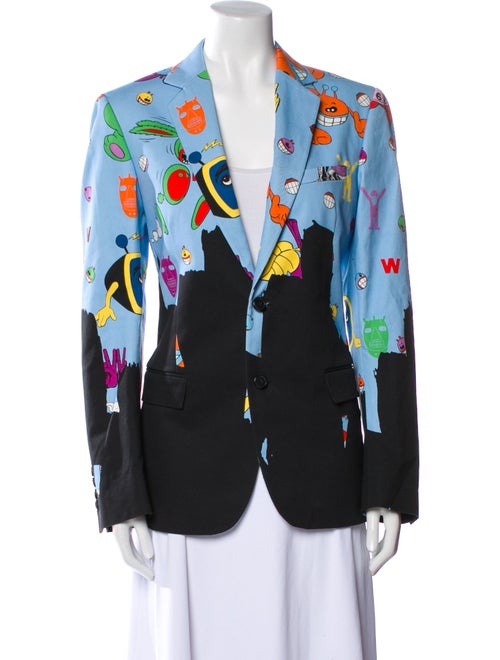 Walter Van Beirendonck Printed Blazer