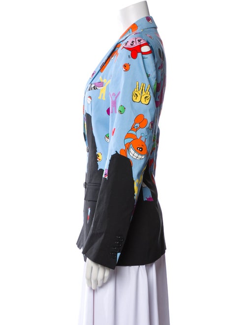 Walter Van Beirendonck Printed Blazer