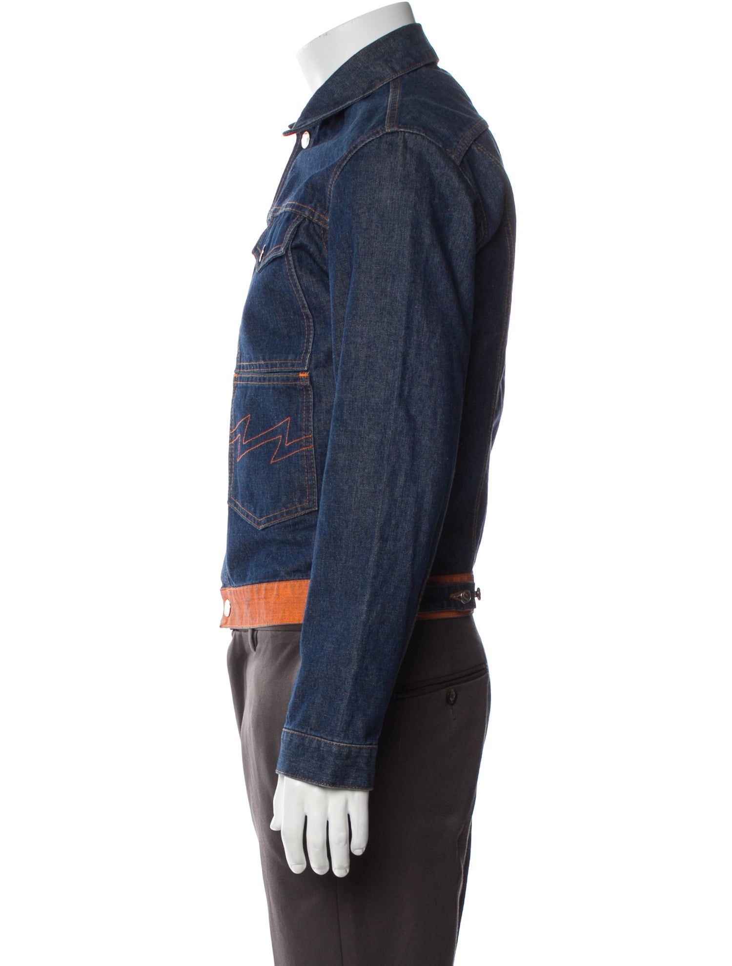 W< Vintage Late 1990's - Early 2000's Trucker Jacket