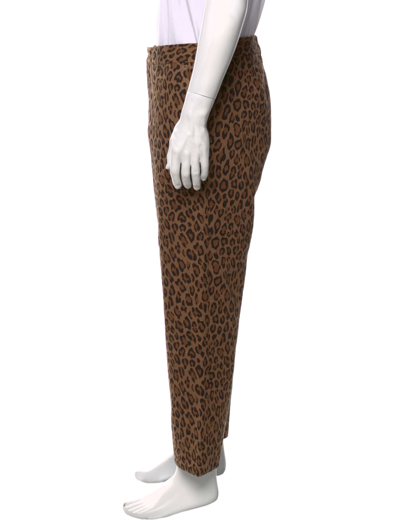 Walter Van Beirendonck Animal Print Pants
