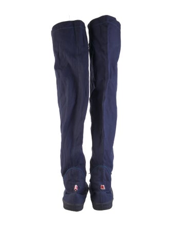 Walter Van Beirendonck Canvas Boots