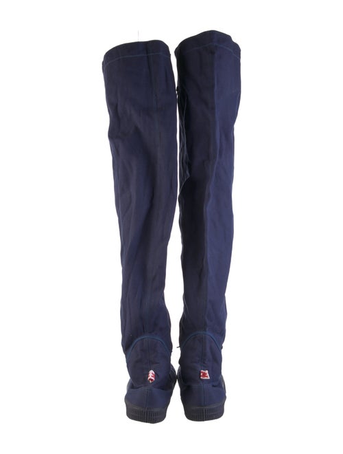 Walter Van Beirendonck Canvas Boots