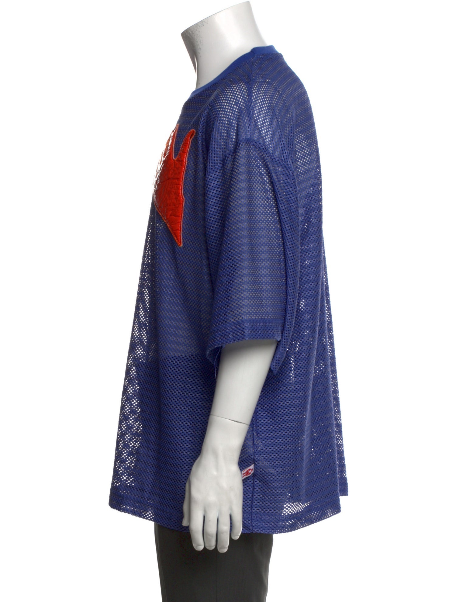 Walter Van Beirendonck Colorblock Pattern Crew Neck T-Shirt