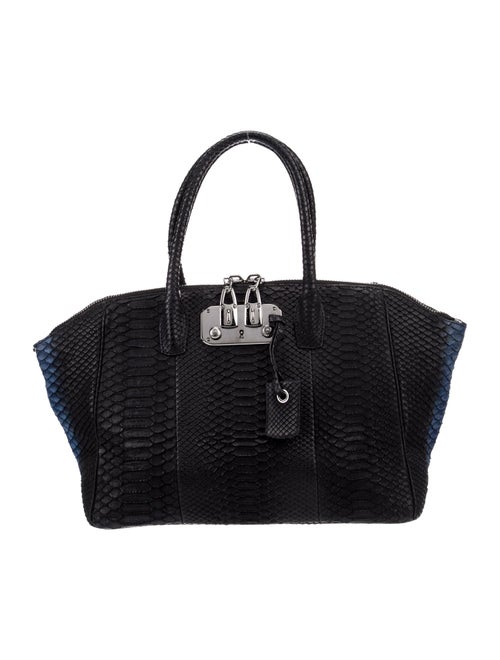 VBH Python Top Handle Bag