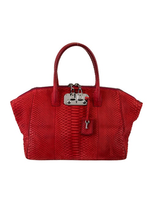 VBH Python Top Handle Bag
