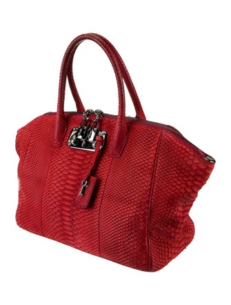 VBH Python Top Handle Bag