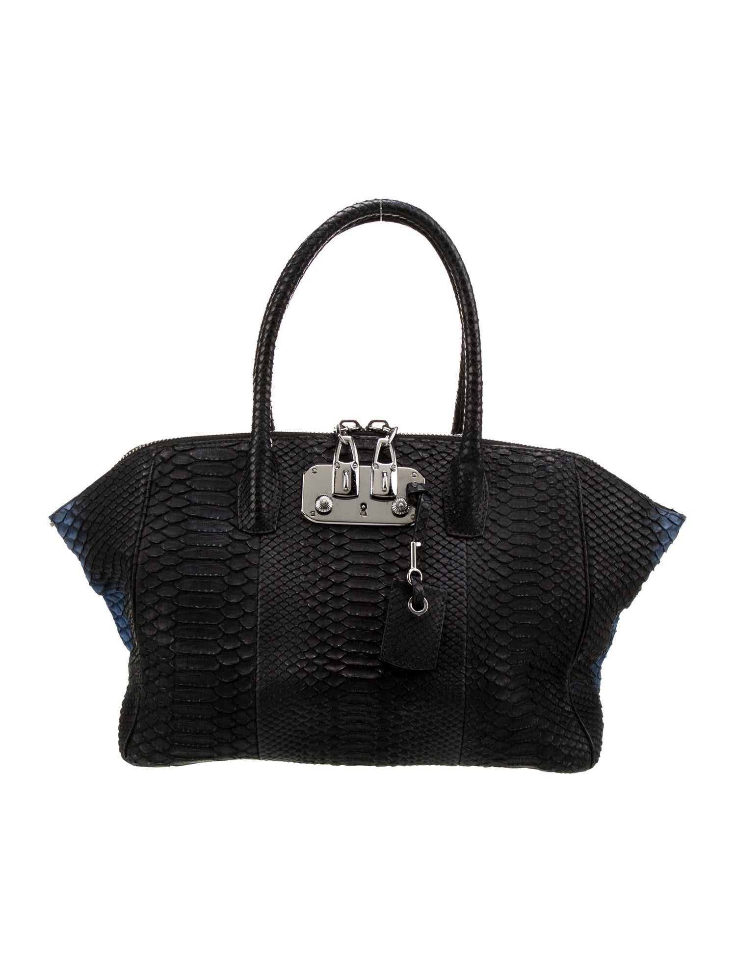 VBH Python Top Handle Bag
