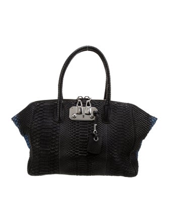 VBH Python Top Handle Bag