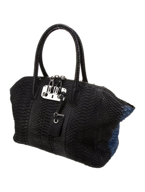VBH Python Top Handle Bag
