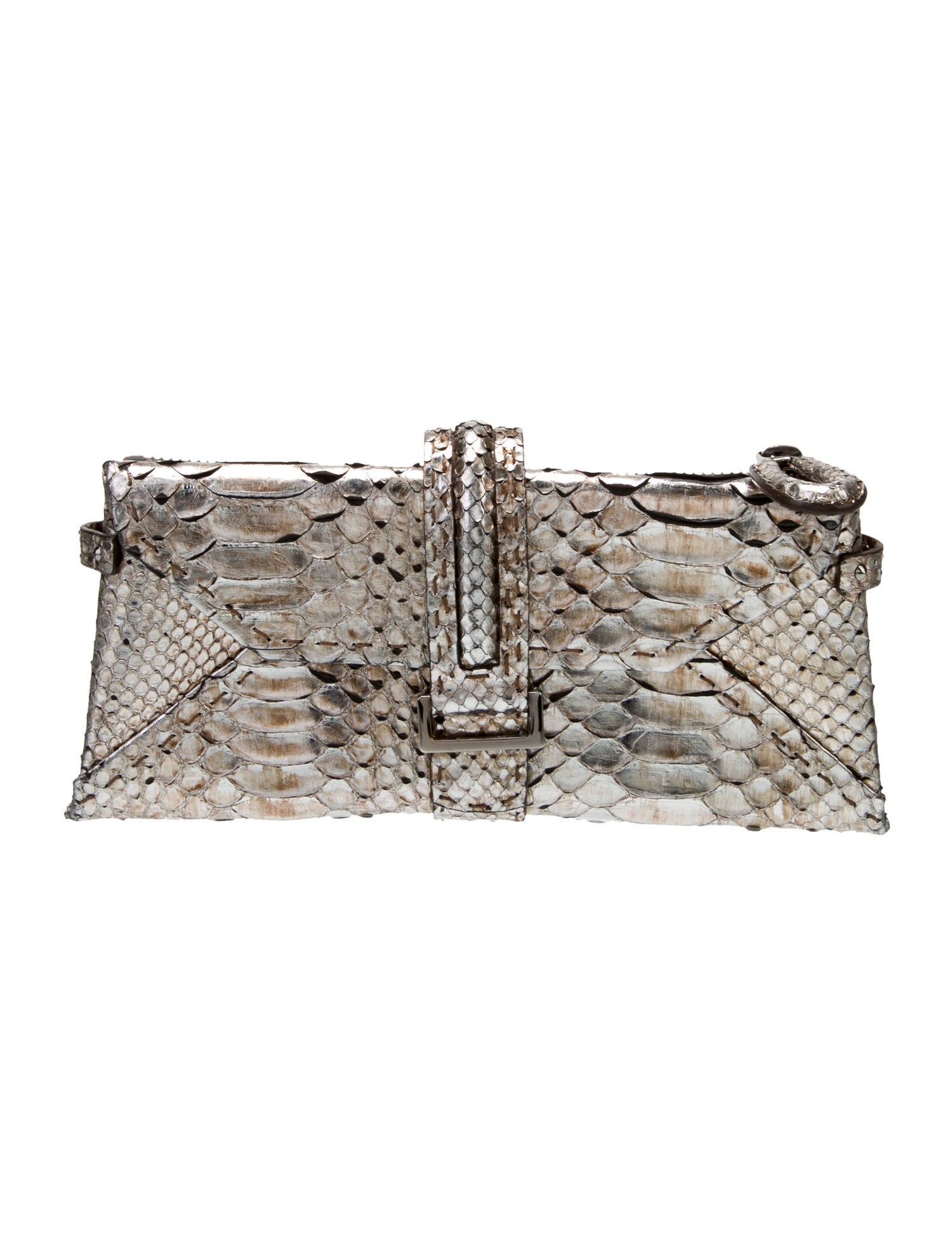 VBH Embossed Leather Evening Bag