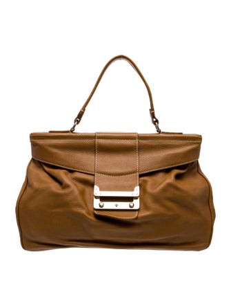 VBH Leather Top Handle Bag