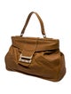 VBH Leather Top Handle Bag