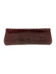 VBH Embossed Leather Clutch