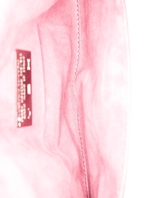 VBH Embossed Leather Clutch