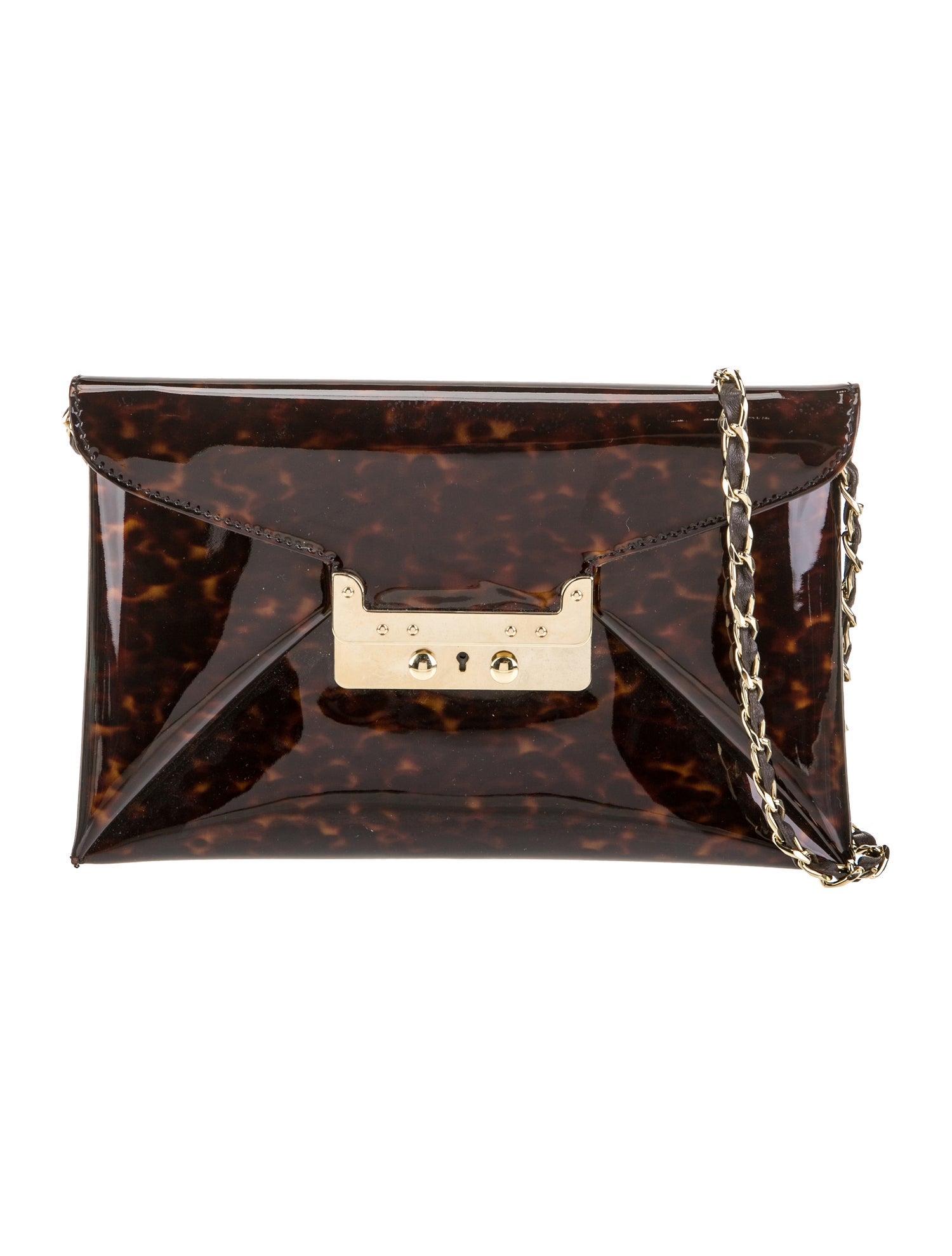 VBH Patent Leather Clutch