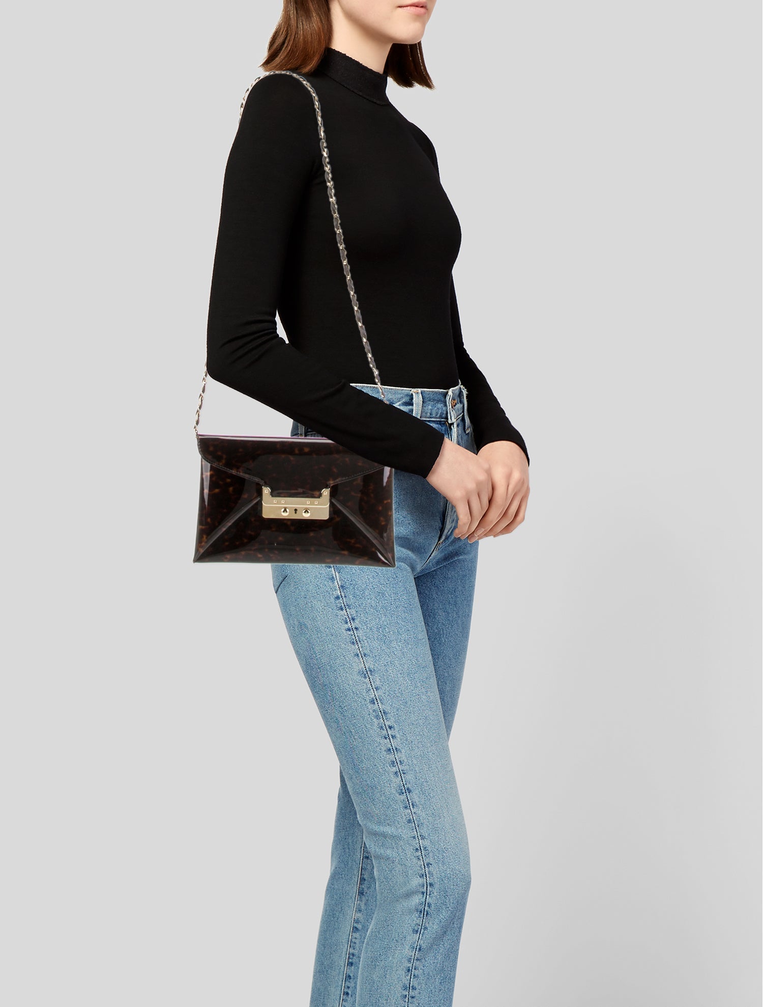 VBH Patent Leather Clutch