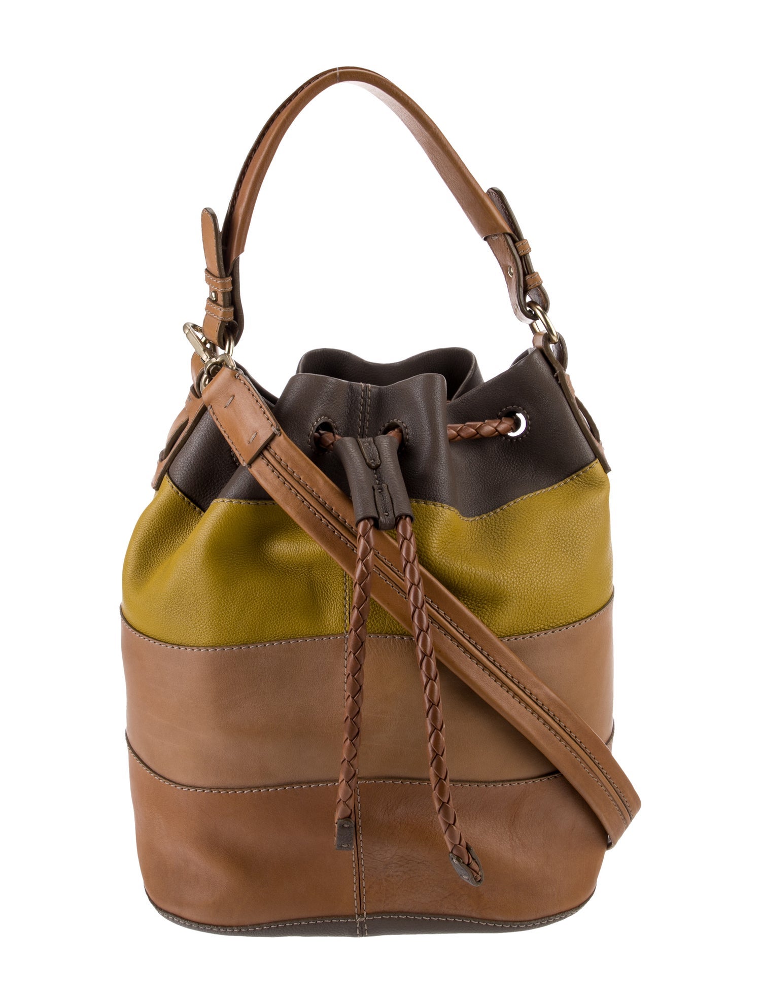 VBH Leather Bucket Bag