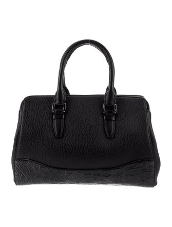 VBH Leather Top Handle Bag