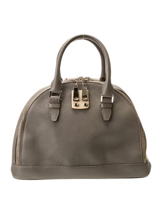 VBH Leather Top Handle Bag