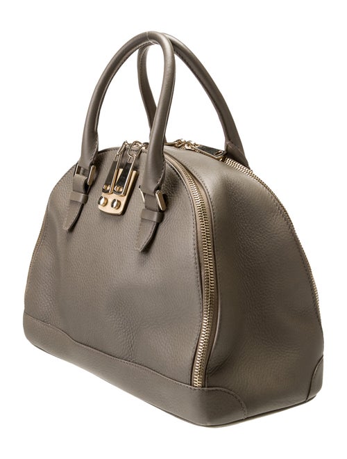 VBH Leather Top Handle Bag