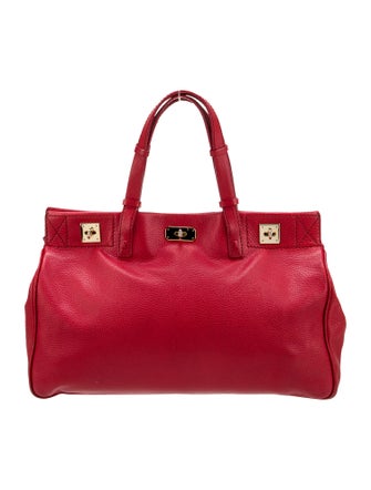 VBH Leather Top Handle Bag